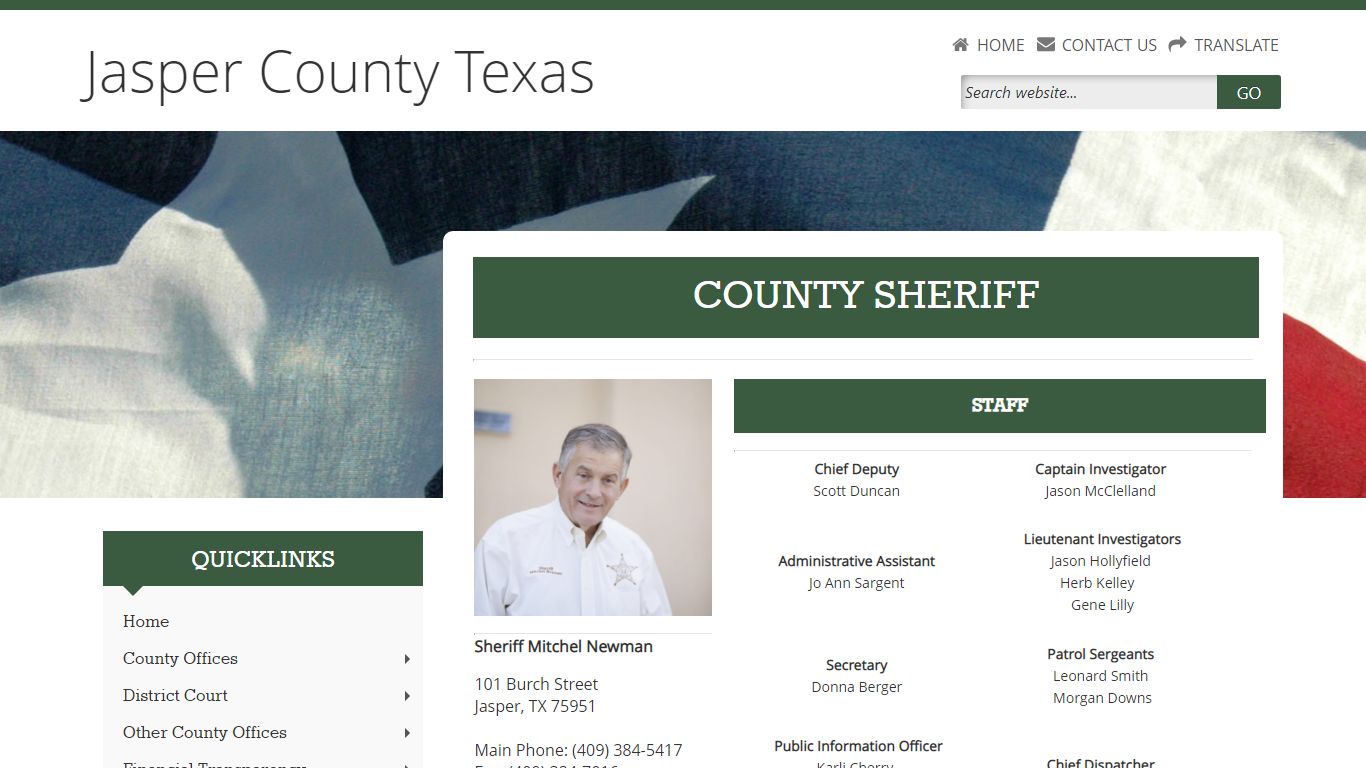 Jasper County Sheriff's Office